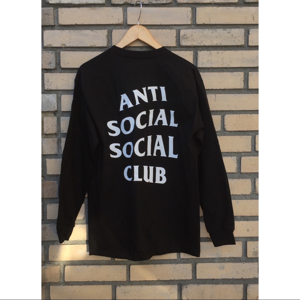 Anti social social club long sleeve tshirt - Picture 2 of 6